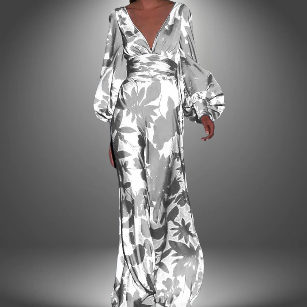 Sofia - Lange Flatterende Damesjurk