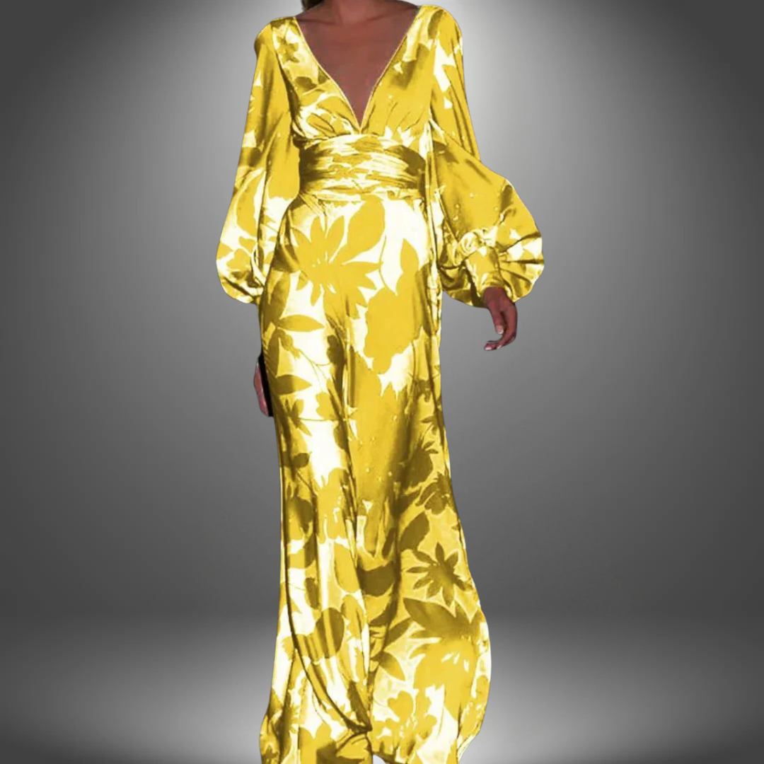 Sofia - Lange Flatterende Damesjurk