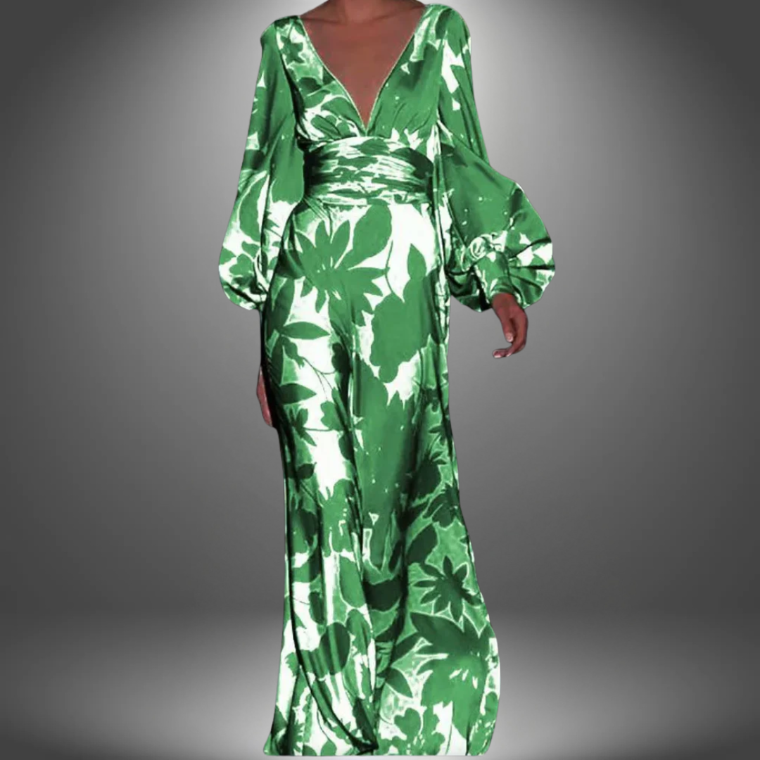 Sofia - Lange Flatterende Damesjurk