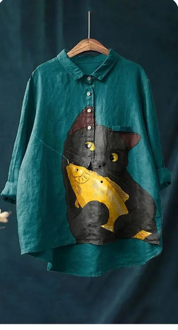 Mochi | Cat Art Shirt