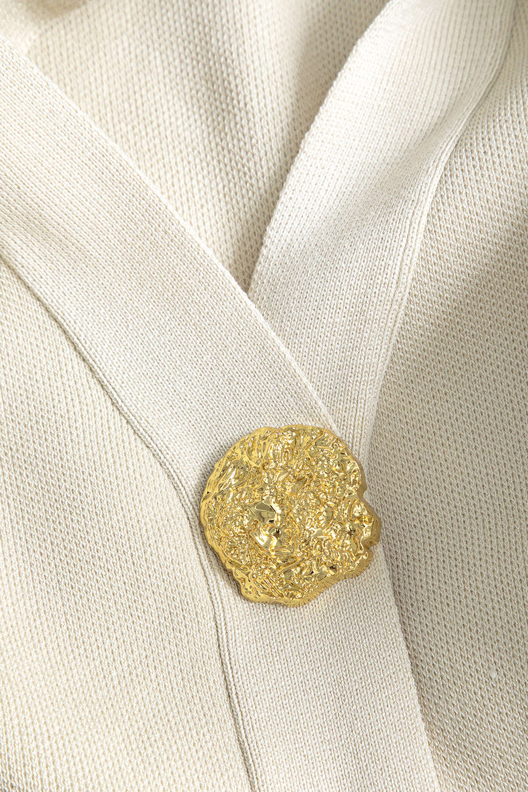 Sofia | Set med stickad kofta och byxor med vida ben